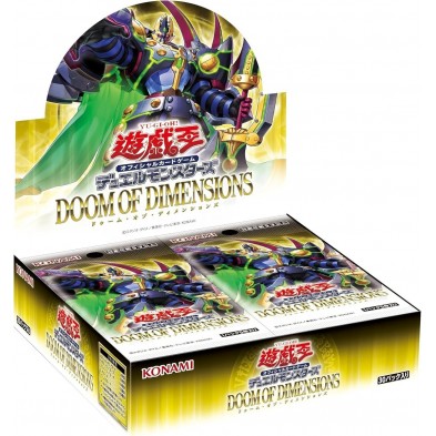 KONAM CG2033-A 遊戲王咭牌遊戲 擴充包-1302Doom of Dimensions (原盒30pcs) 